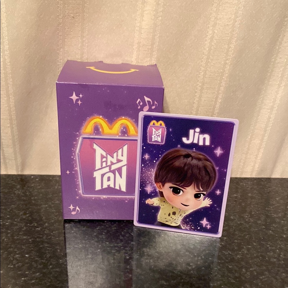 Tiny Tan BTS Jin McDonald's Happy Meal Toy